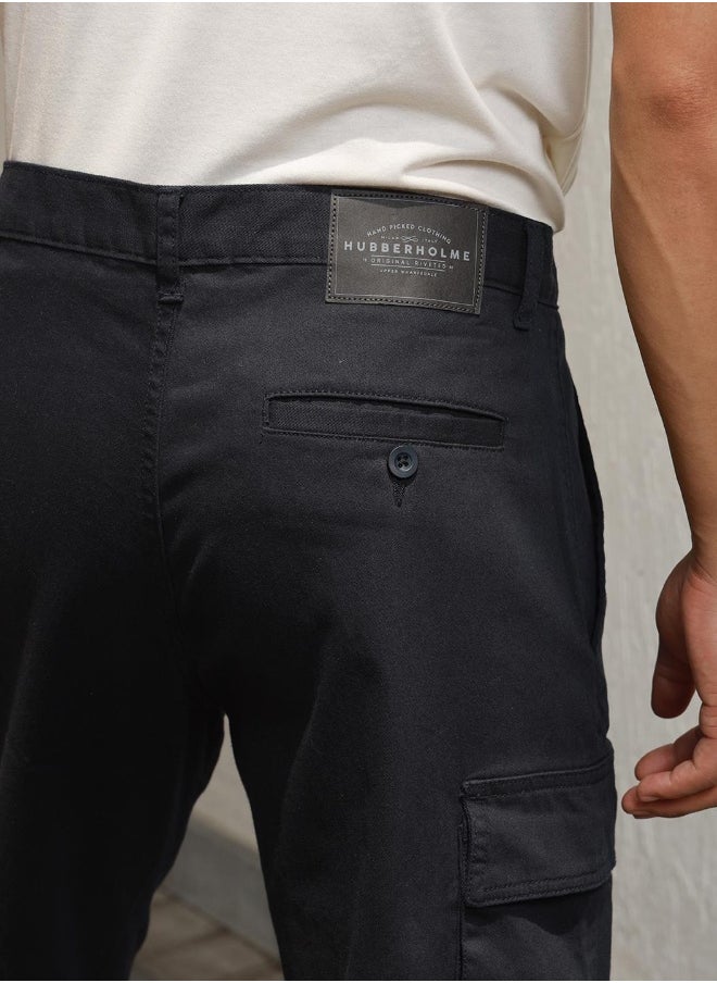 Men Navy Trousers