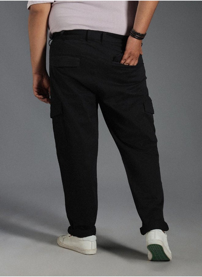 Men Black Trousers