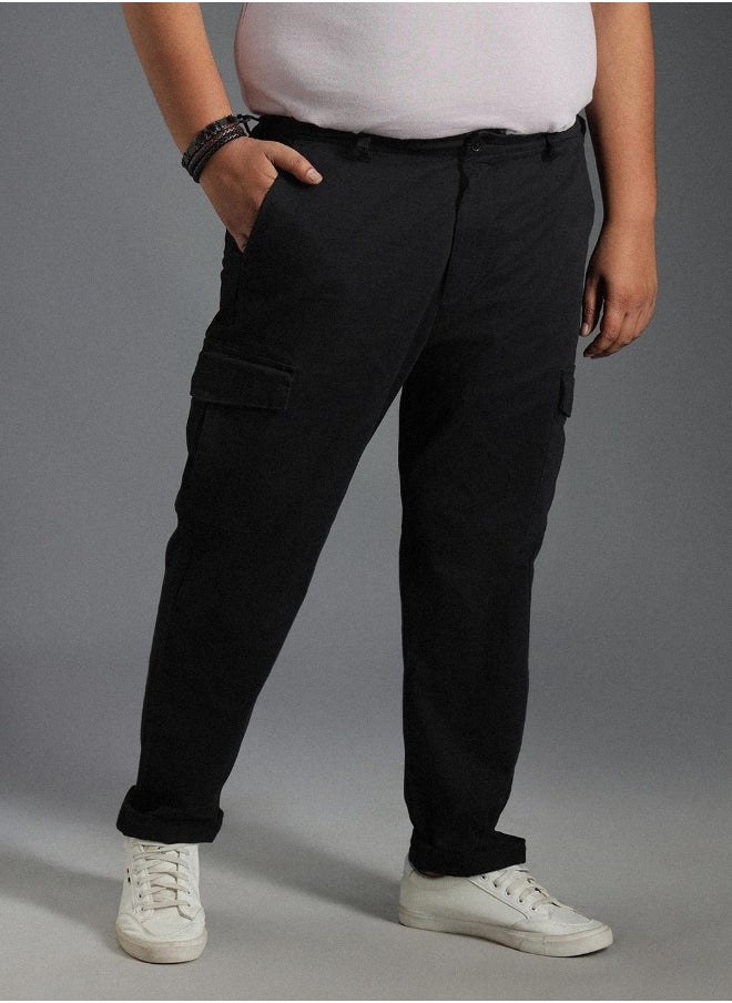 Men Black Trousers