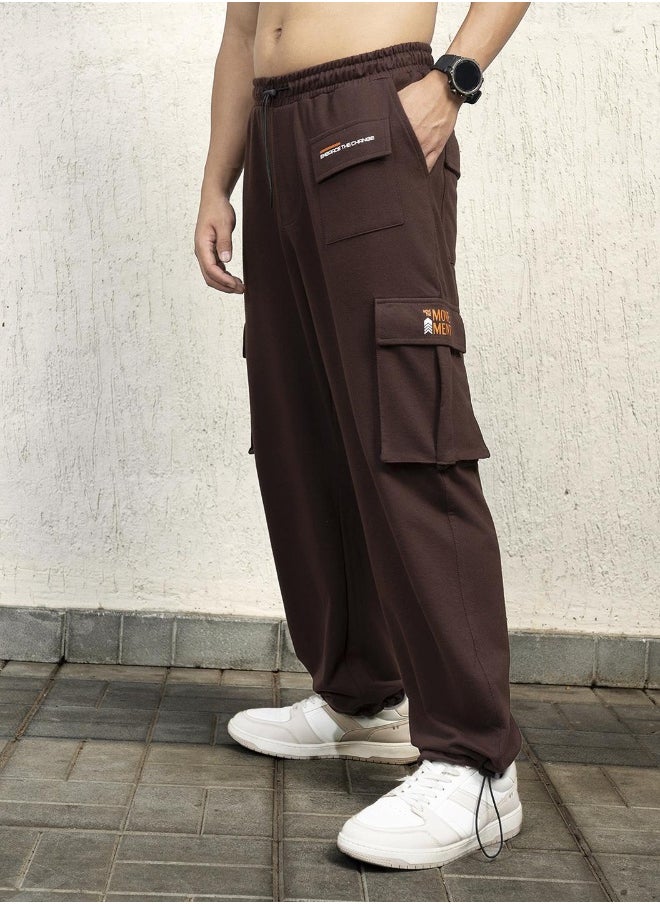 Men Brown Trousers