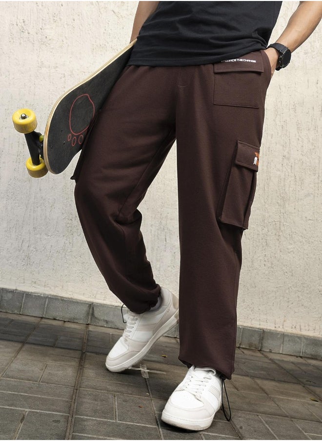 Men Brown Trousers