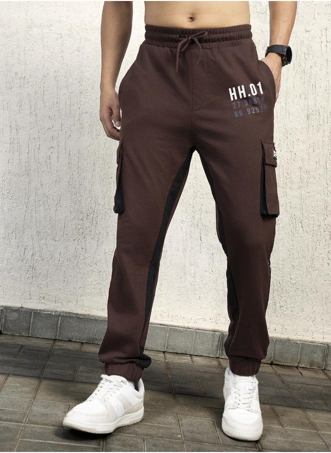 Men Brown Trousers