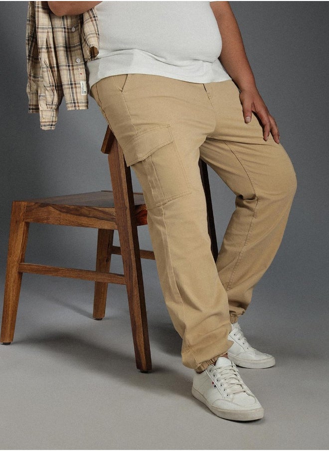 Men Khaki Trousers