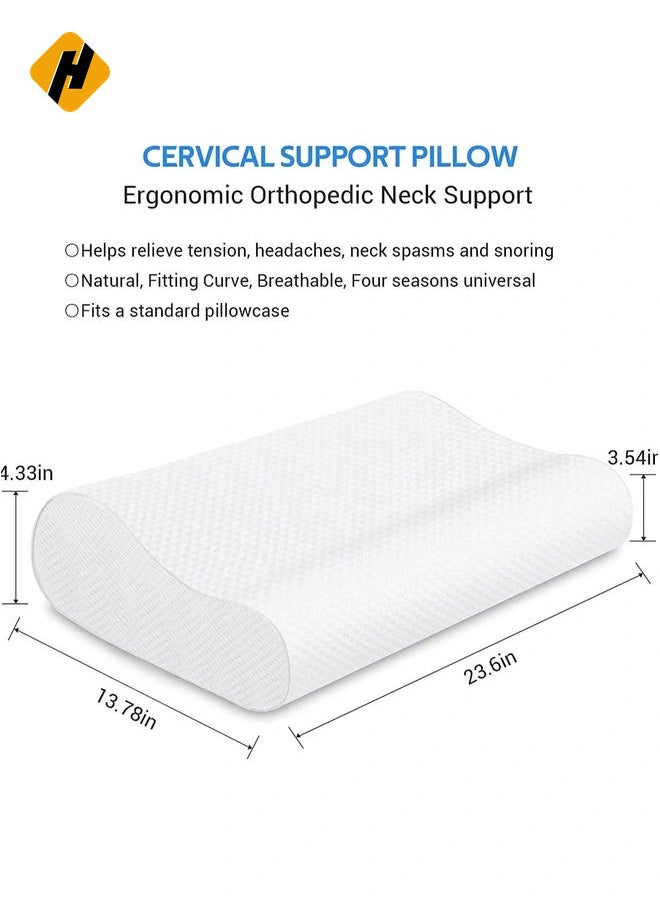 Memory Foam Pillow (23.6