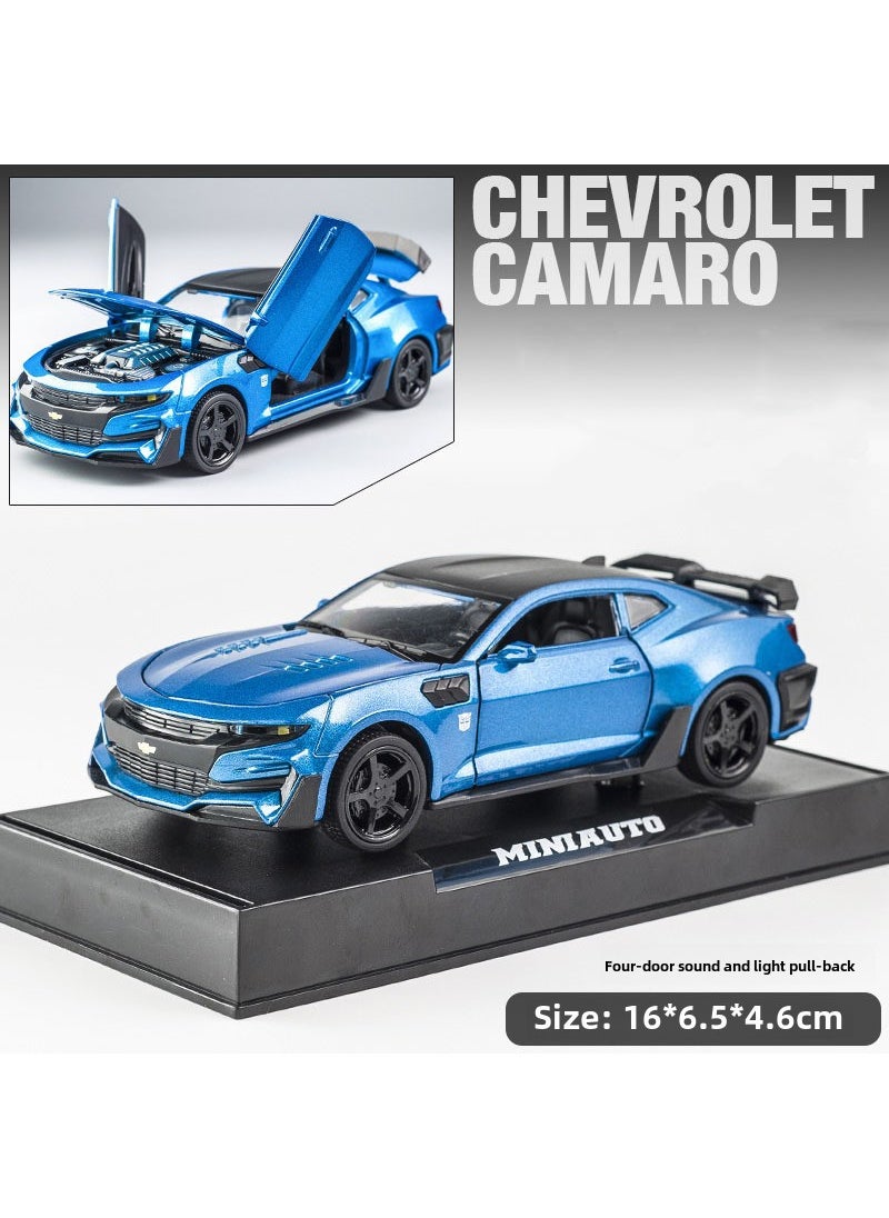 1:32 Alloy Car Model Boy Gift Toy Blue boxed