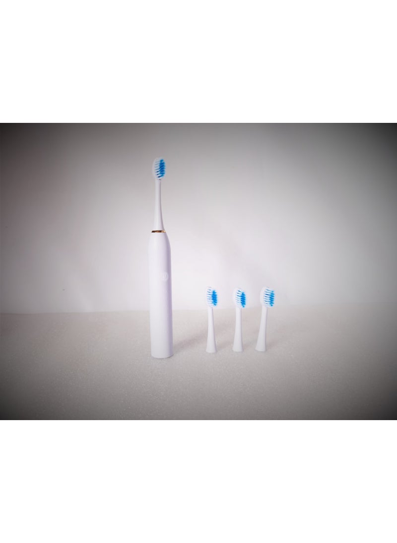 1 x 5 pcs Sonic Electric Toothbrush Couples Smart X3 White