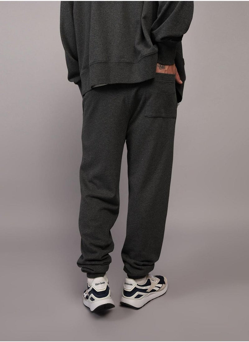 Fleece Drawstrng Cuff Hem Sweatpants