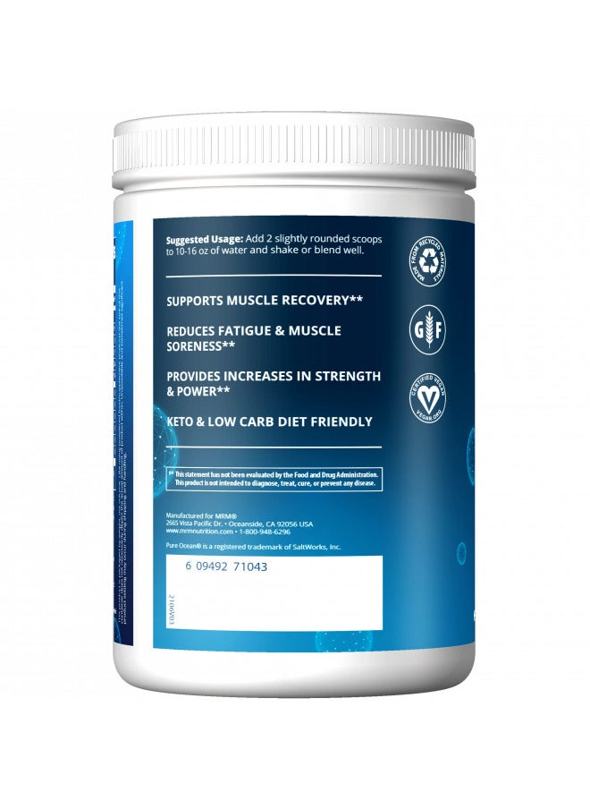 MRM Nutrition Reload BCAA+G Post-Workout Recovery | Watermelon Flavored | 9.6g Amino Acids | with CarnoSyn® | Muscle Recovery | Keto Friendly | 26 Servings