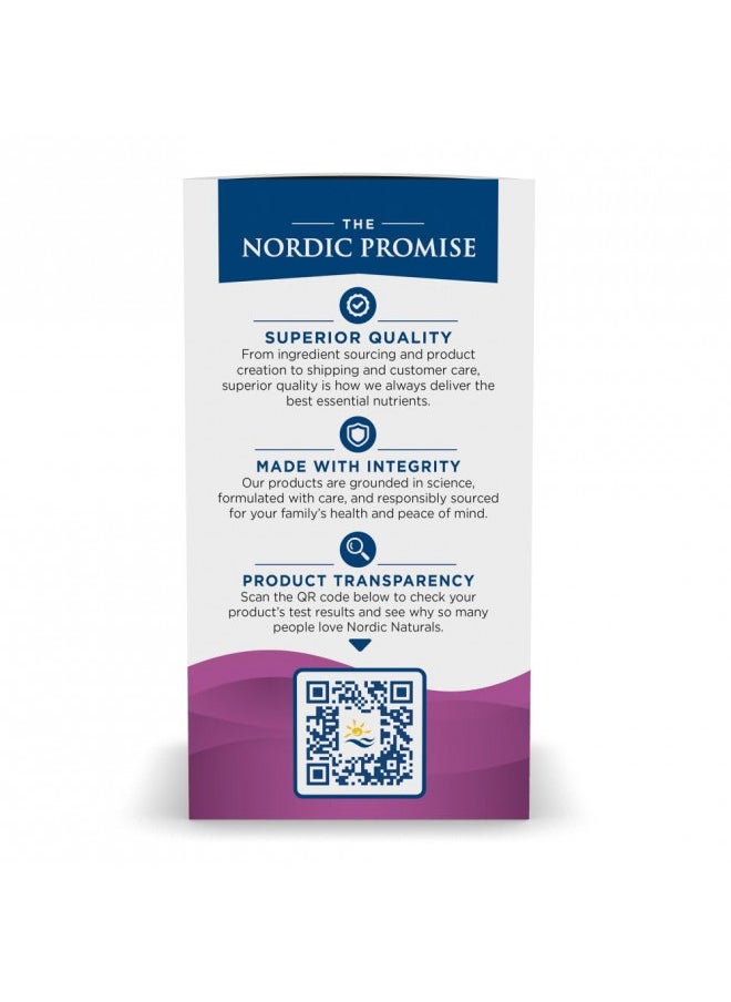 Nordic Naturals Prenatal DHA, Strawberry - 120 Soft Gels - 830 mg Omega-3 + 400 IU Vitamin D3 - Supports Brain Development in Babies During Pregnancy & Lactation - Non-GMO - 60 Servings