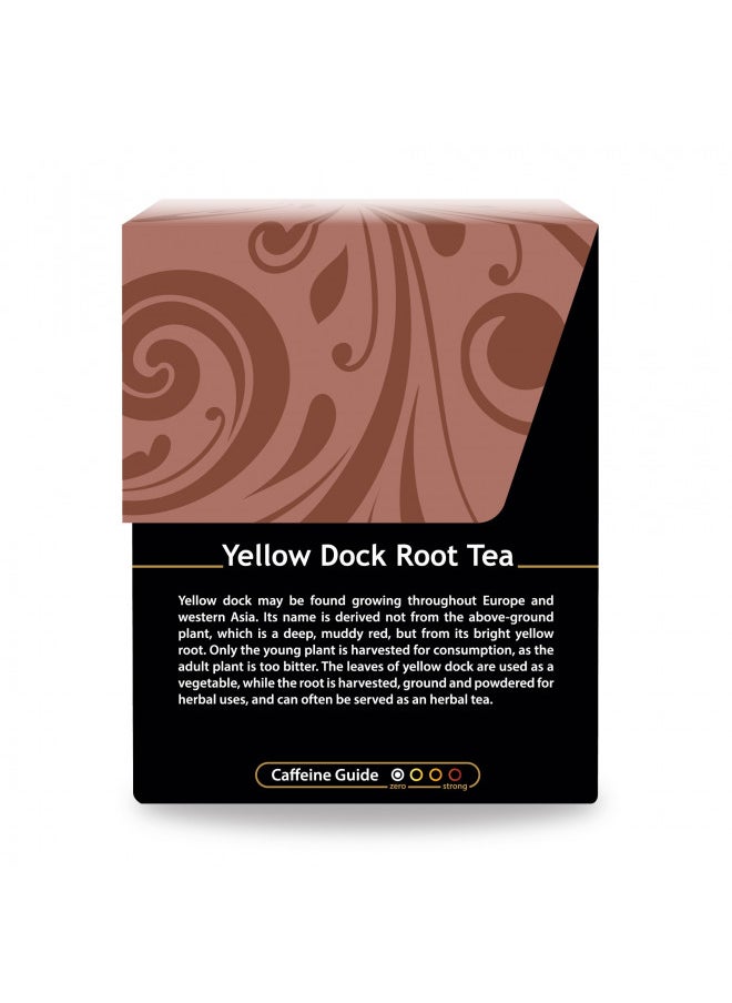 Buddha Teas Organic Yellow Dock Root Tea - OU Kosher, USDA Organic, CCOF Organic, 18 Bleach-Free Tea Bags