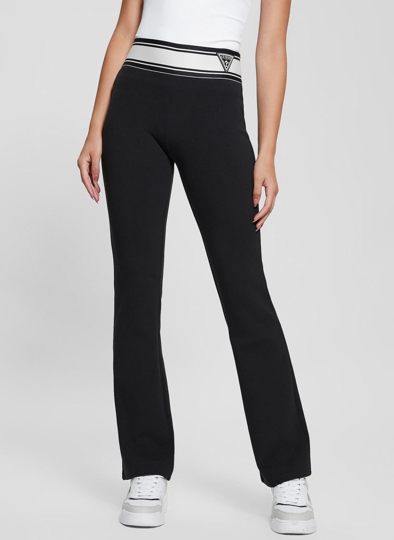 Flared High Waist Pants