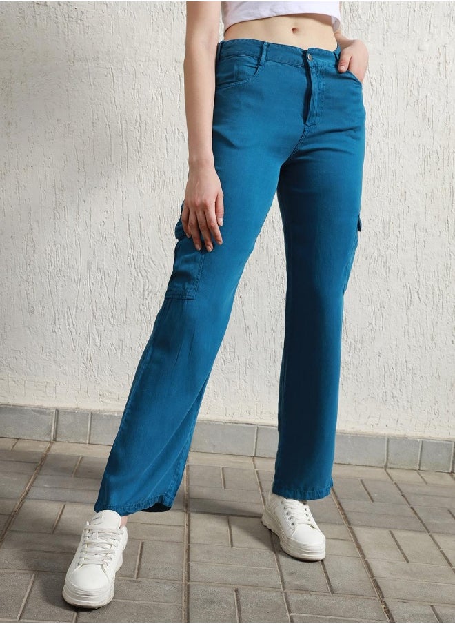 Blue Pants For Women