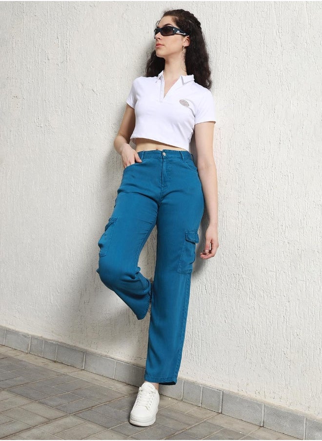 Blue Pants For Women