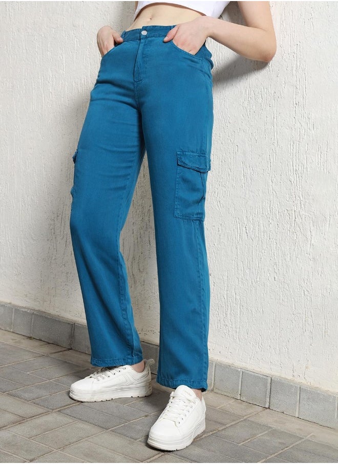Blue Pants For Women