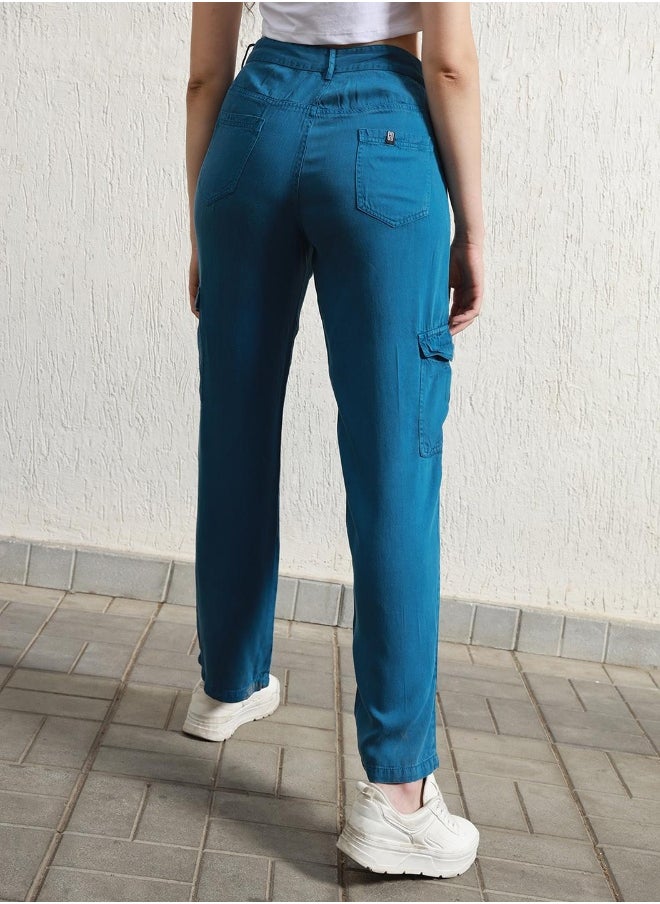 Blue Pants For Women