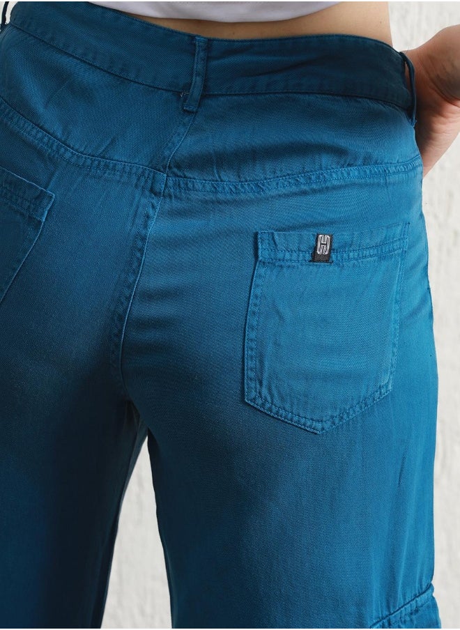 Blue Pants For Women