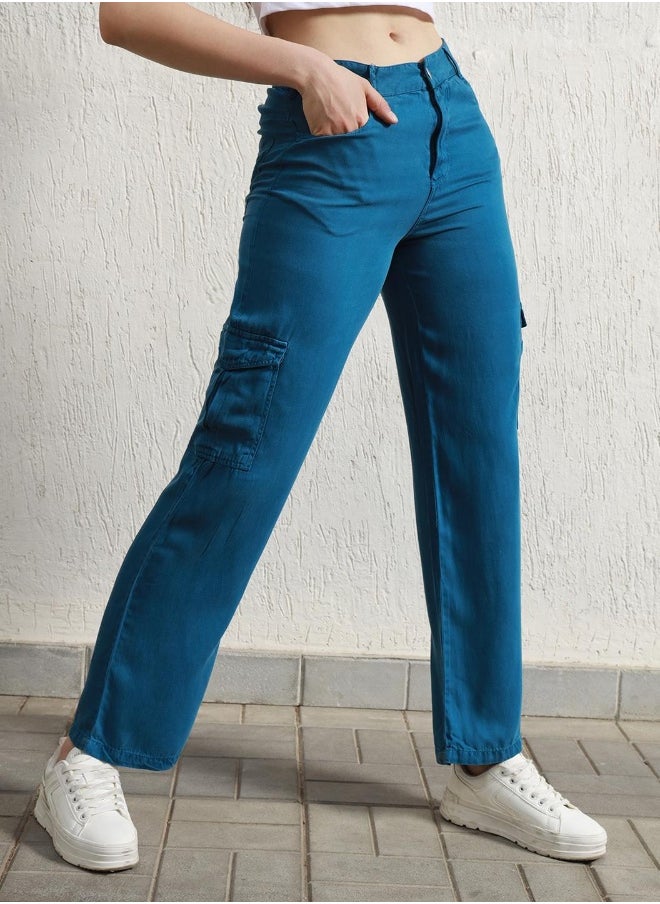 Blue Pants For Women