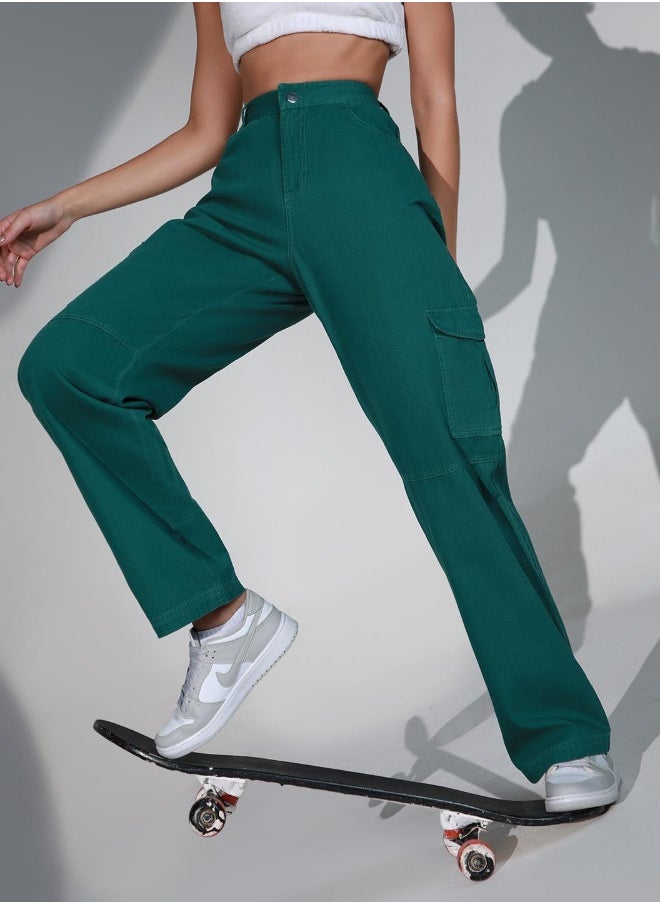 Green Pants For Women