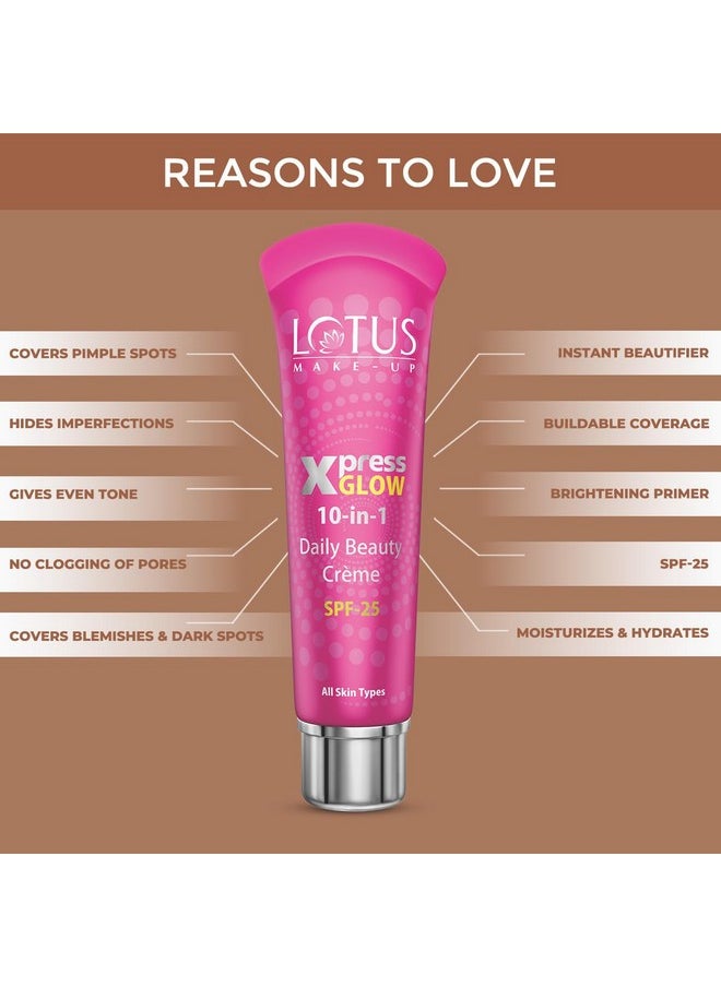 Herbals Make-Up Xpress Glow 10 In 1 Spf 25 Daily Beauty Cream (Royal Pearl, 30G)