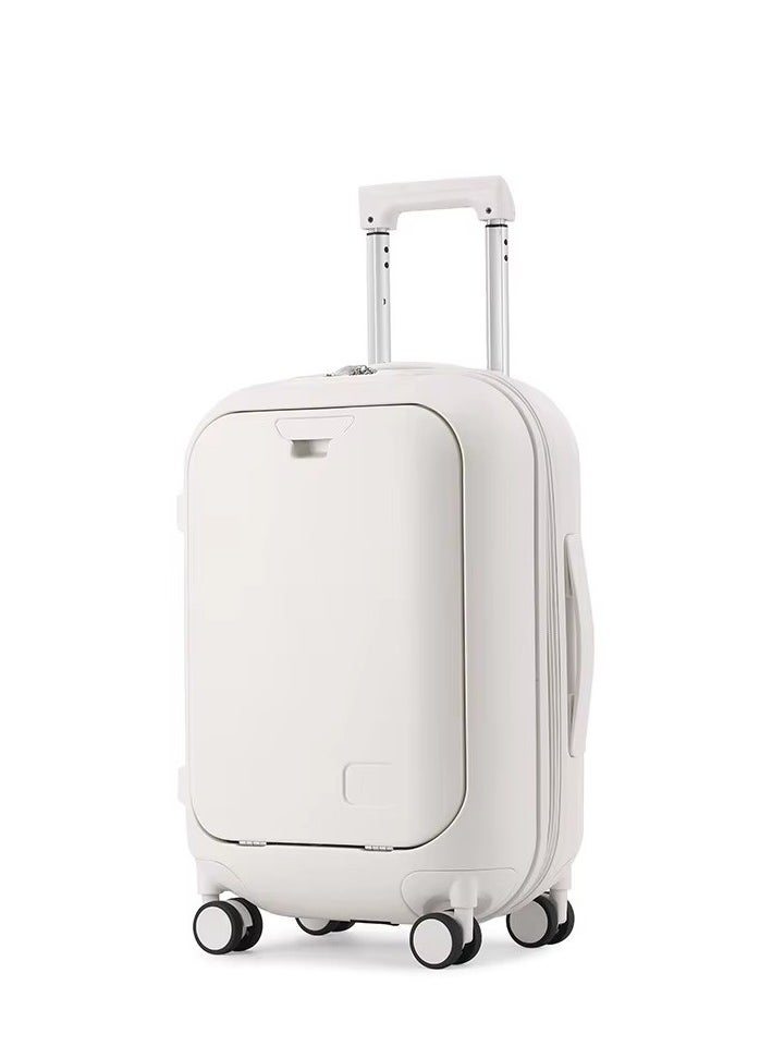 Carry On Luggage - Durable Hardside Suitcases with Front Laptop Pocket, Aluminum Frame, and TSA Lock - Available in 18/20/24