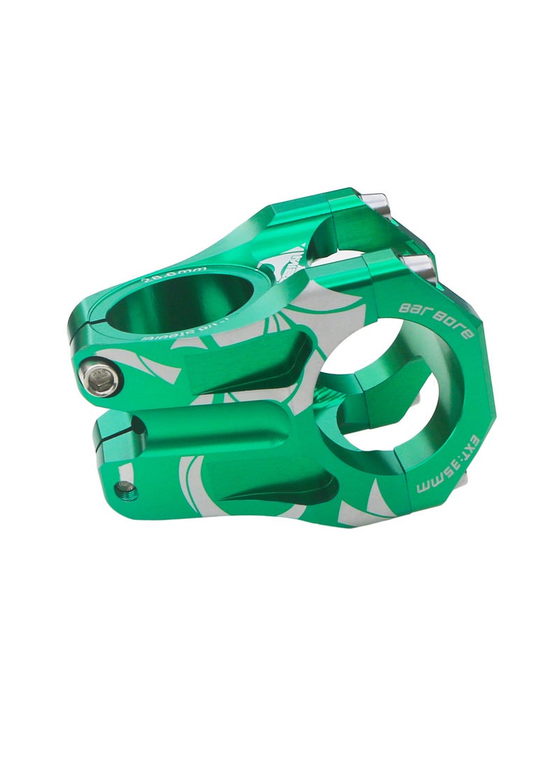 1 x 5 pcs Mountain Bike Stem 35mm Aluminium Lightweight Green