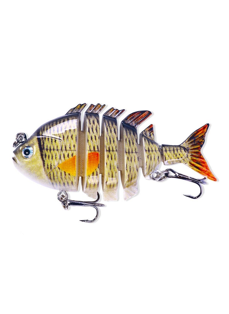 6-Piece Tilapia Lure 8CM/15G Sinking Bait Fishing Tackle 6# Color