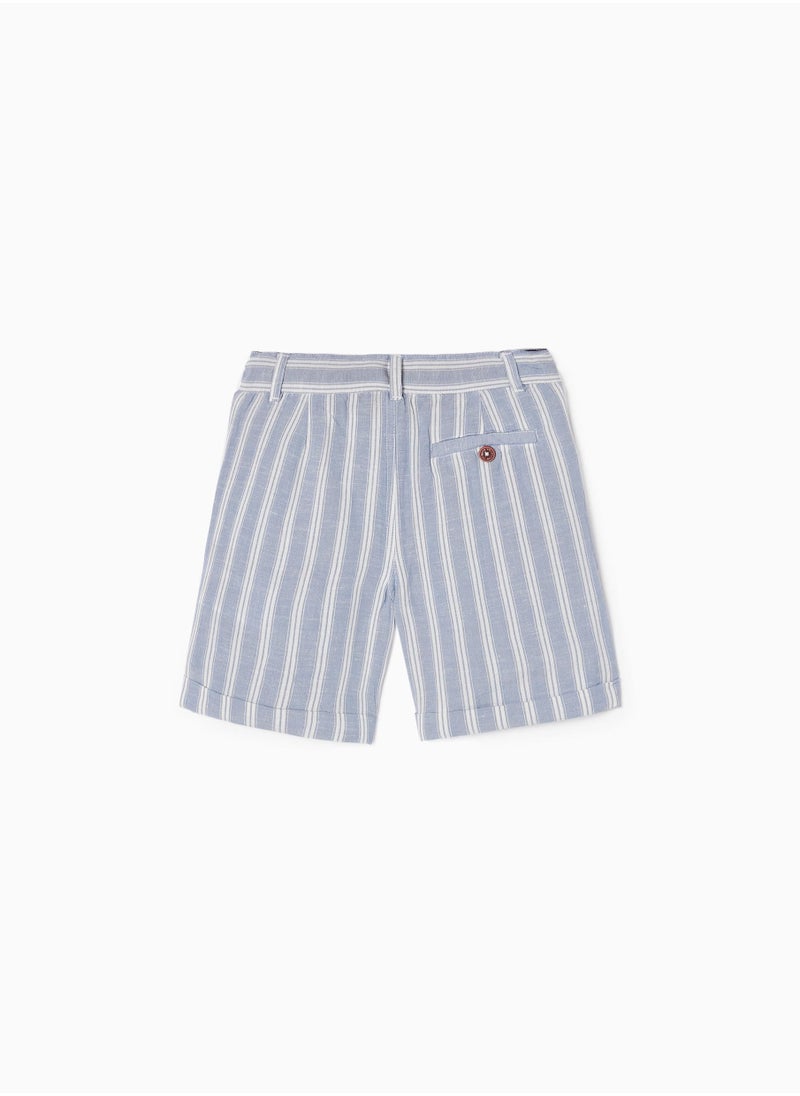Zippy Striped Shorts For Boys