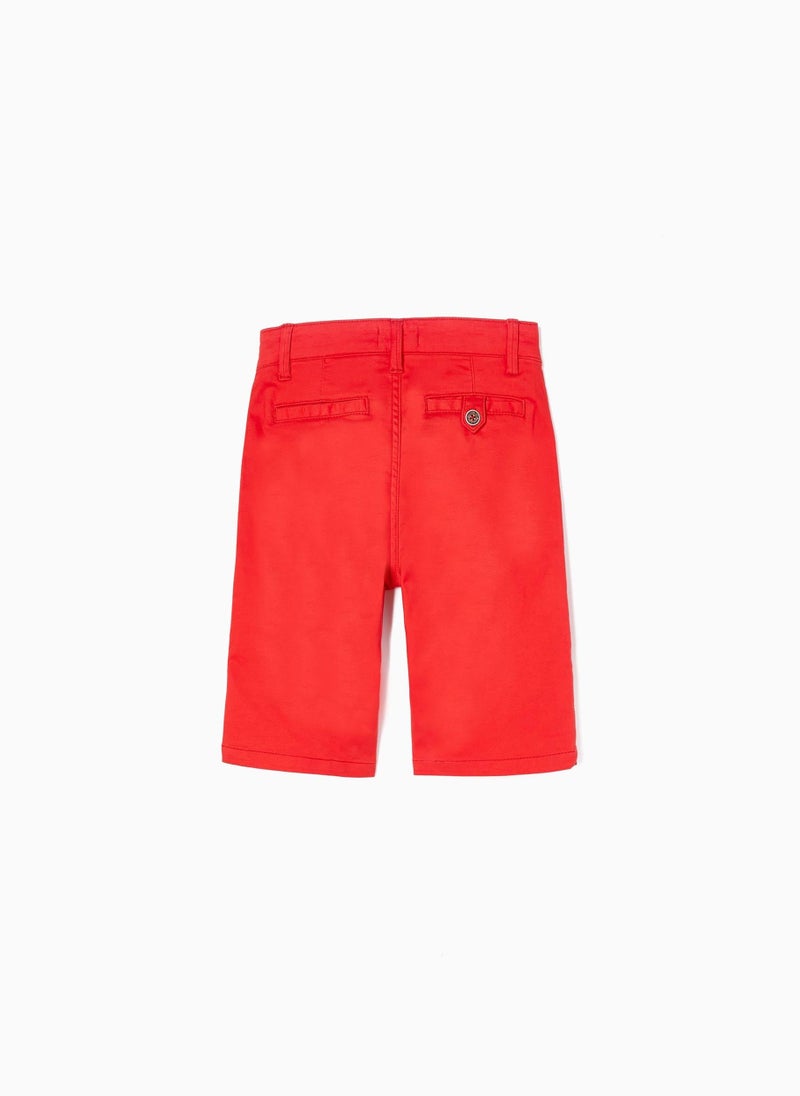 Zippy Cotton Chino Shorts For Boys