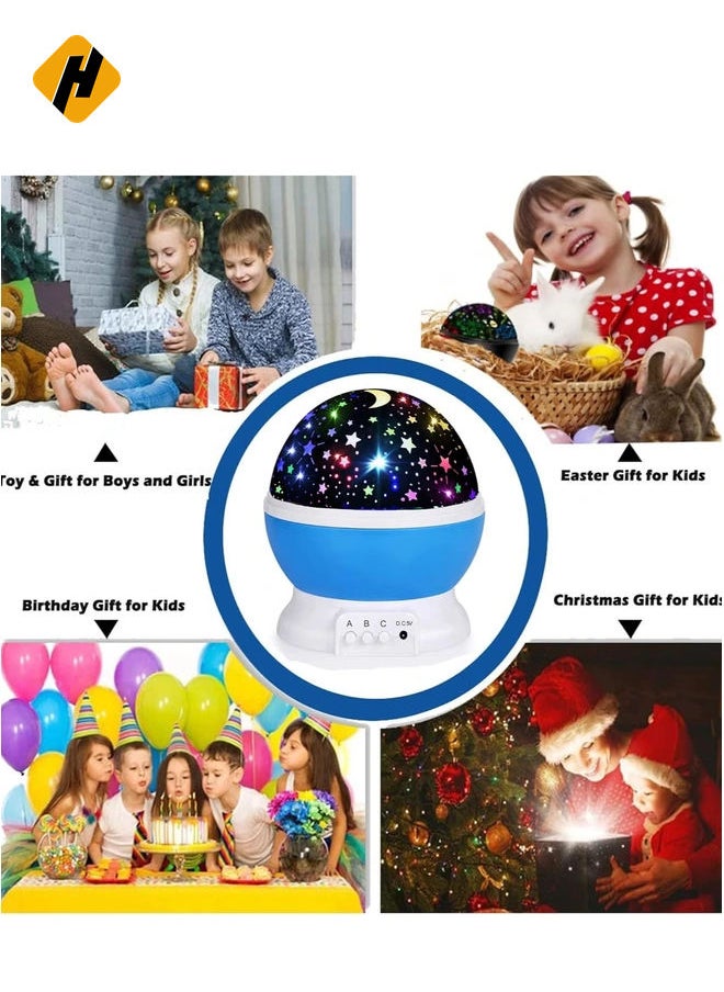 Night Lights for Kids – Star Light Projector with Glow in the Dark Stars, Aesthetic Room Decor, Perfect Christmas & Birthday Gifts for Kids