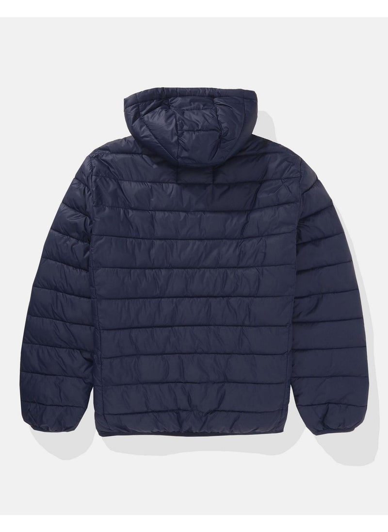 Zip Through Puffer Jacket