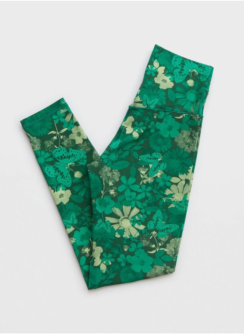 Floral High Waist Leggings