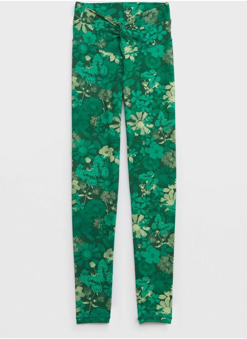 Floral High Waist Leggings