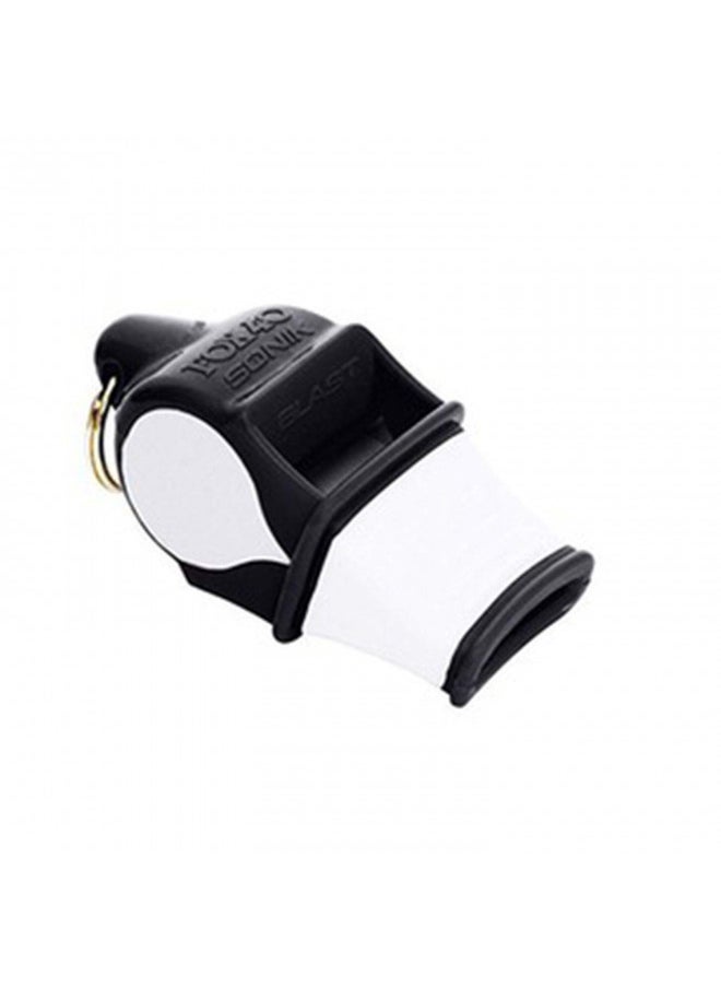 Fox 40 Sonik Blast CMG Safety Whistle with Breakaway Lanyard Multi Black/White