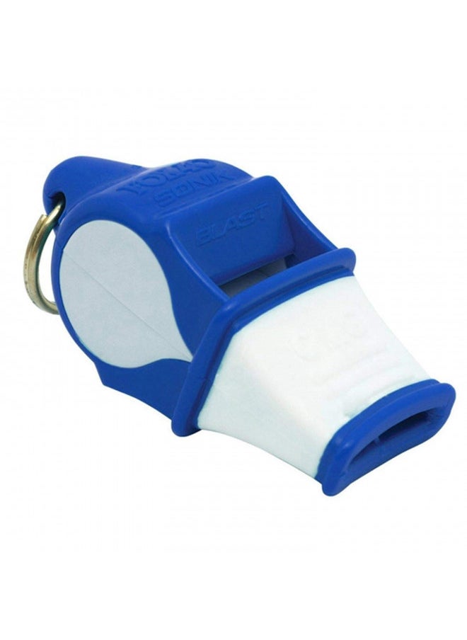 Fox 40 Sonik Blast CMG Safety Whistle with Breakaway Lanyard Multi Black/White