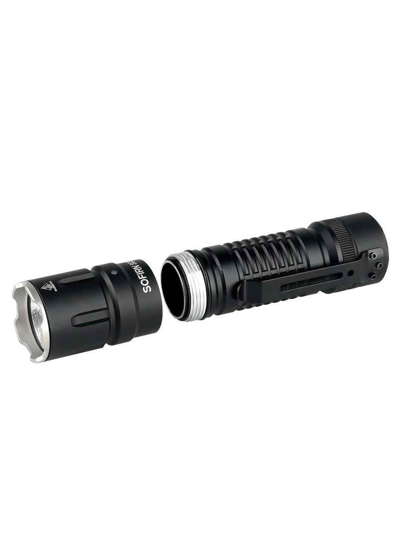 SC28 XHP50B HD LED 2800Lm Type C Rechargeable Flashlight Portable Powerful 21700 Torch EDC Flash Light IPX8 For Camping