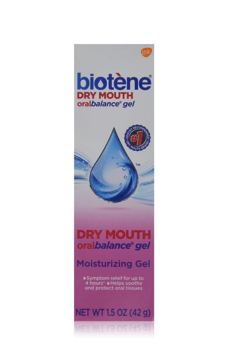 Biotene Oralbalance Dry Mouth Moisturizer Gel 1.50 oz ( Pack of 5)