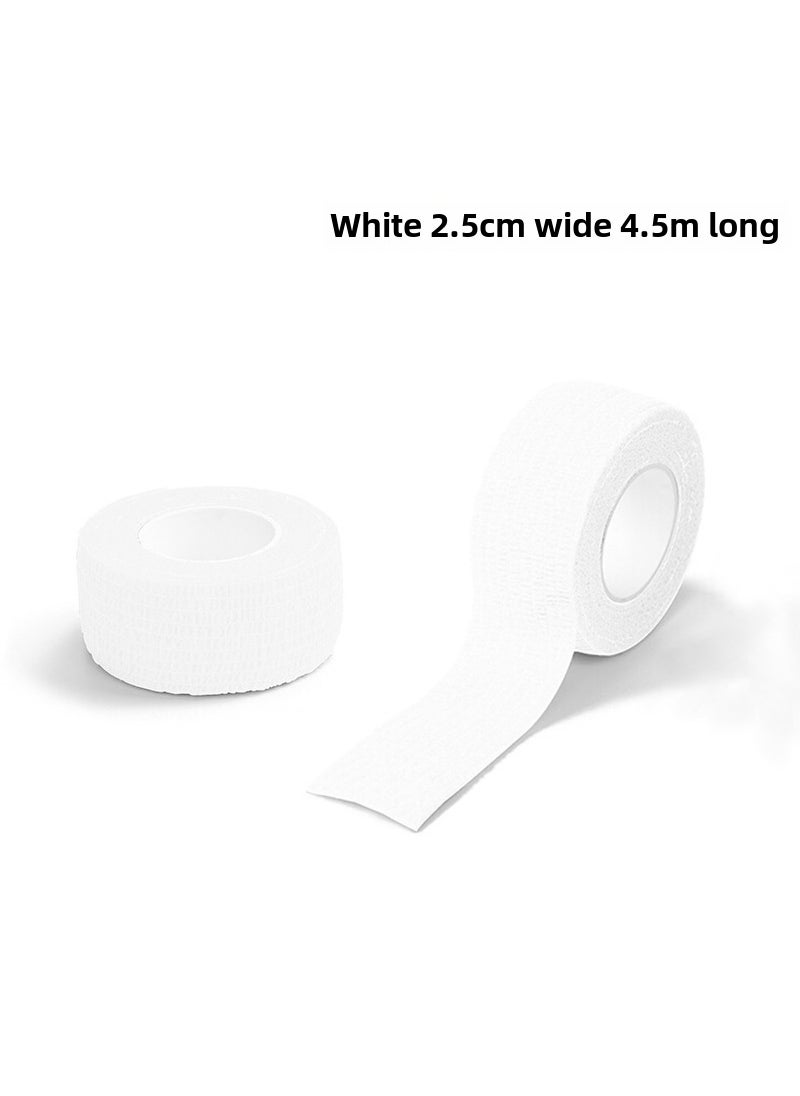 Elastic Sports Protection Finger Bandages White [about 4.5m]]