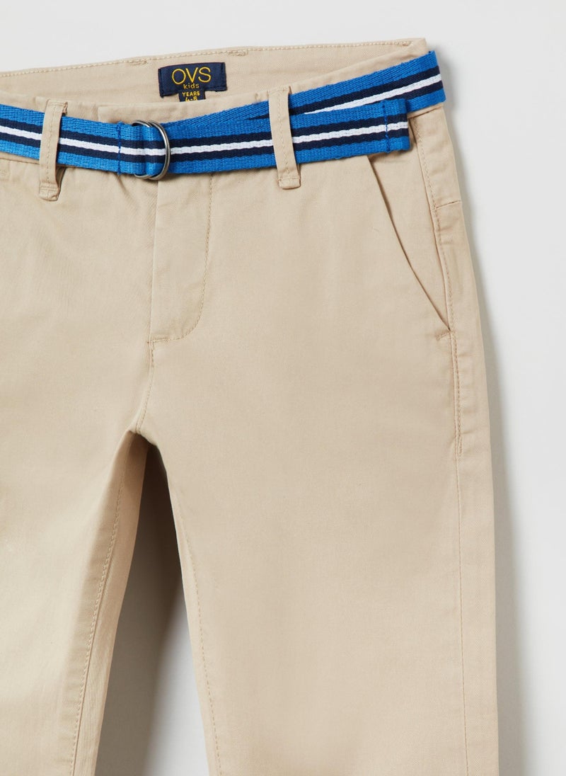 OVS Chino Trousers With Belt