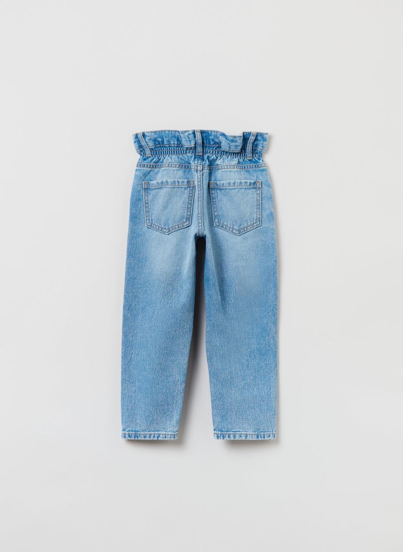 OVS Five-Pocket Paper Bag Jeans