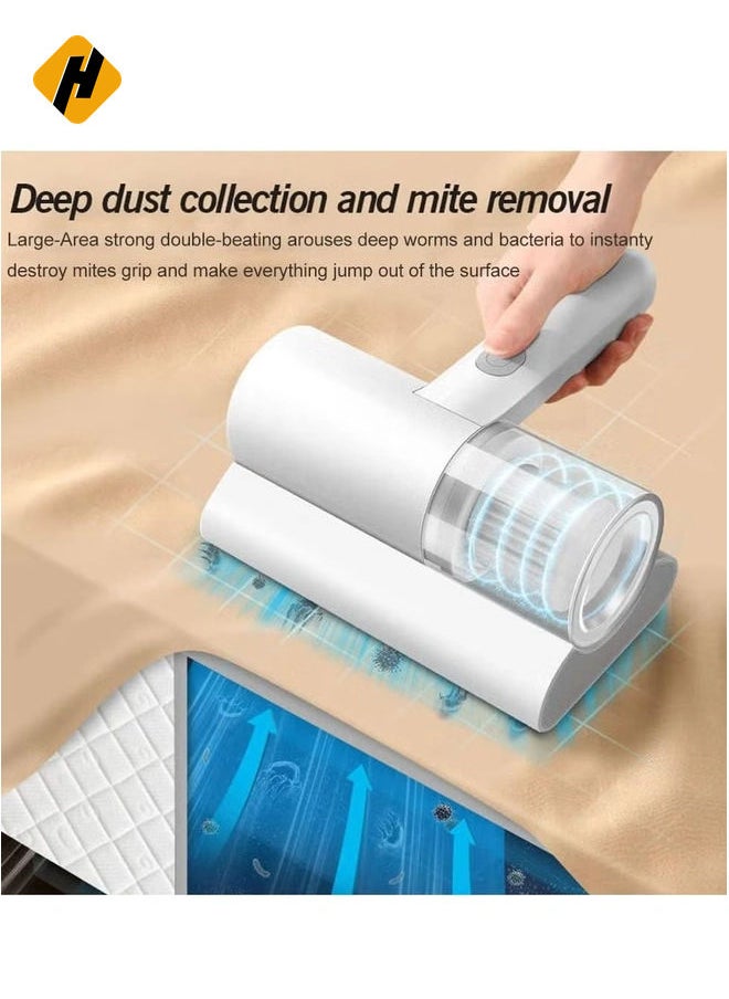 Handheld UV Mite Removal Instrument, 10Kpa Super Suction, Portable Household Mite Removal Vacuum Cleaner For Home Bed Mattress Sofa Anti Dust Mites Vacuum Cleaner