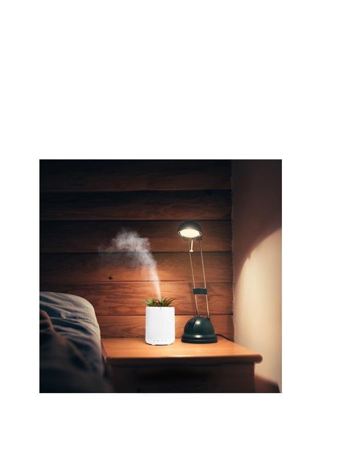 Small Potted Plant Incense Burner USB Night Light Humidifier