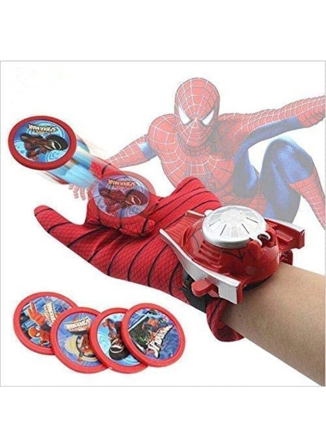 Kids Spiderman Launchers Gloves – Cosplay Toy with Web-Shooting Action for Imaginative Play