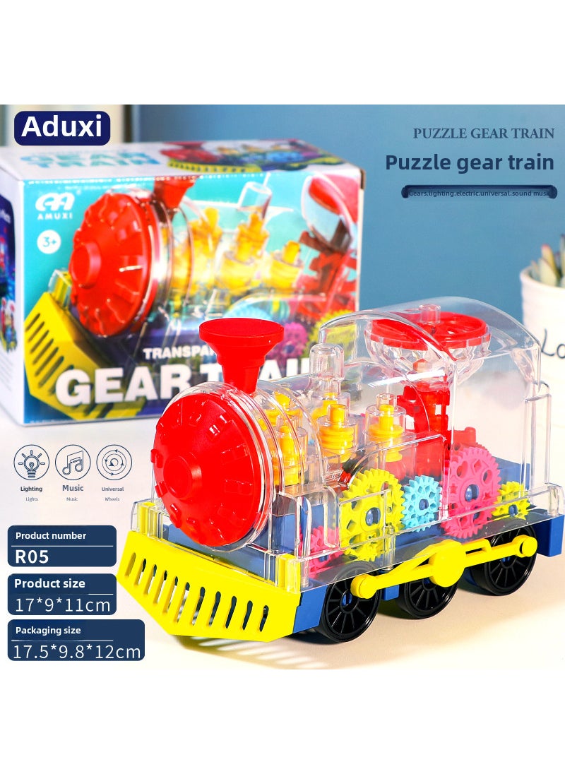 Enlightening Gear Train Toy with Lights and Music R05