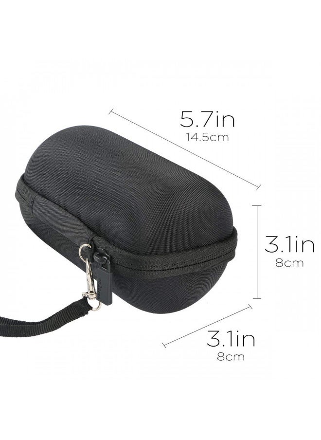 co2CREA Hard Travel Case Replacement for Sony SRS-XB100 SRS-XB12 SRS-XB13 Extra Bass Portable Bluetooth Speaker (All Black Case)