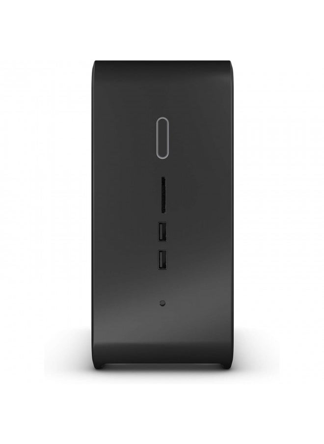 Intel NUC 9 Business Mini PC Desktop, Core i7-9750H, 16GB RAM, 512GB SSD, HDMI, RJ-45, SD Card Reader, Thunderbolt, Wi-Fi 6, Windows 11 Pro, Black, NUC9QN