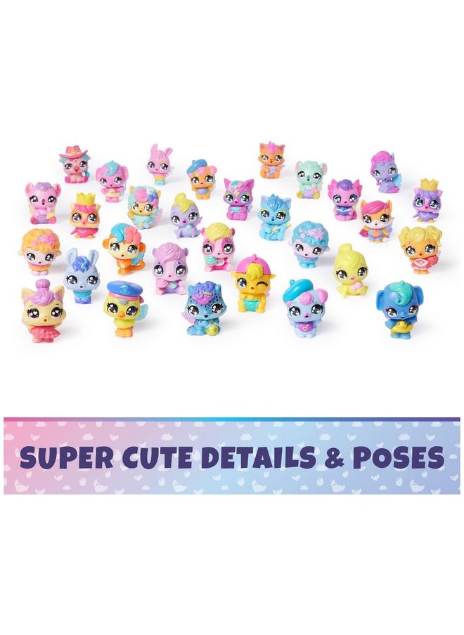 Alive Colleggtibles 30 Egg Mystery Value Pack - Mini Figures Ultimate Cracking Set: Who Will You Hatch? - 30 Unique Figures, Party Favors, Stocking Stuffers Pack (Age 3+)