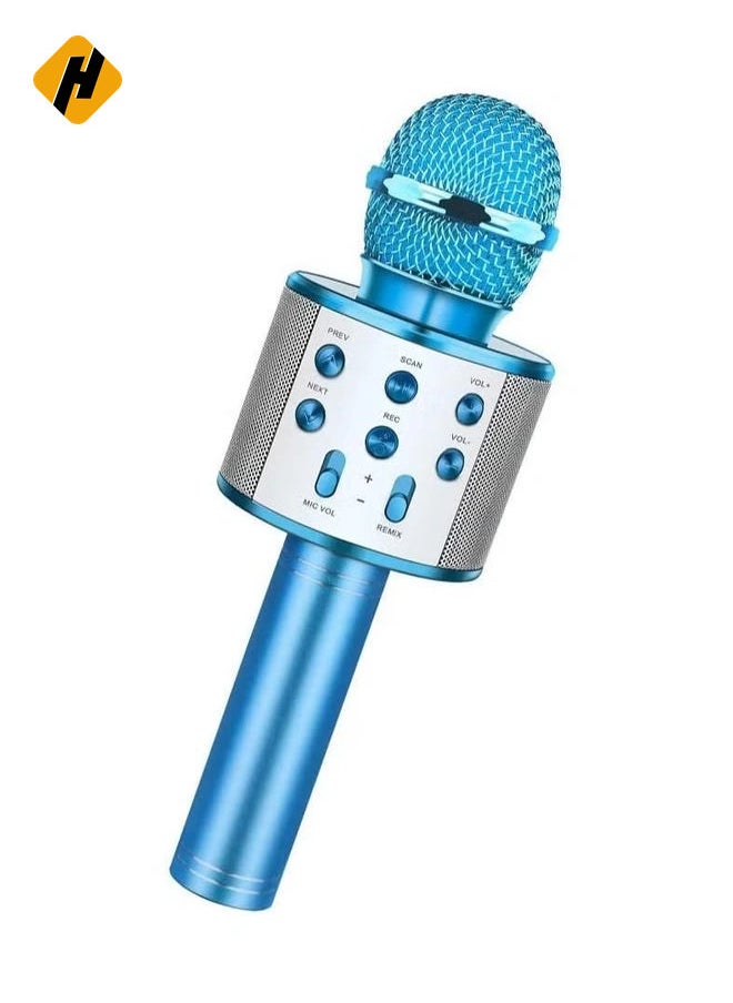 Wireless Bluetooth Karaoke Microphone,Rechargeable Kids Microphone Karaoke Machine,Professional Handheld Karaoke Mic Speaker Home KTV Kids Birthday Party