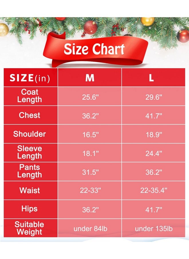 Kids Santa Claus Costume Velvet Santa Suit Boys Santa Costume, Christmas Halloween Costume Cosplay Set For Child (V Collar Coat Costume Set, Large)