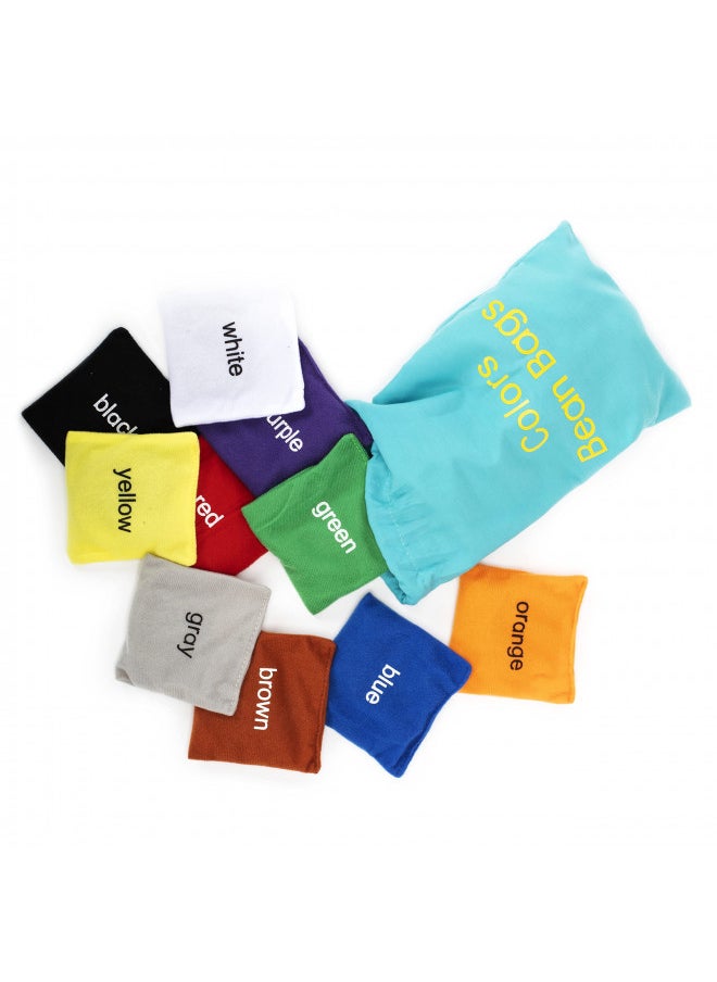 Educational Insights Educational Toys - Colors Beanbags, Learn Colors, Toddler Learning Toy, Preschool Classroom Must Haves, Set of 10 Beanbags, Ages 3+