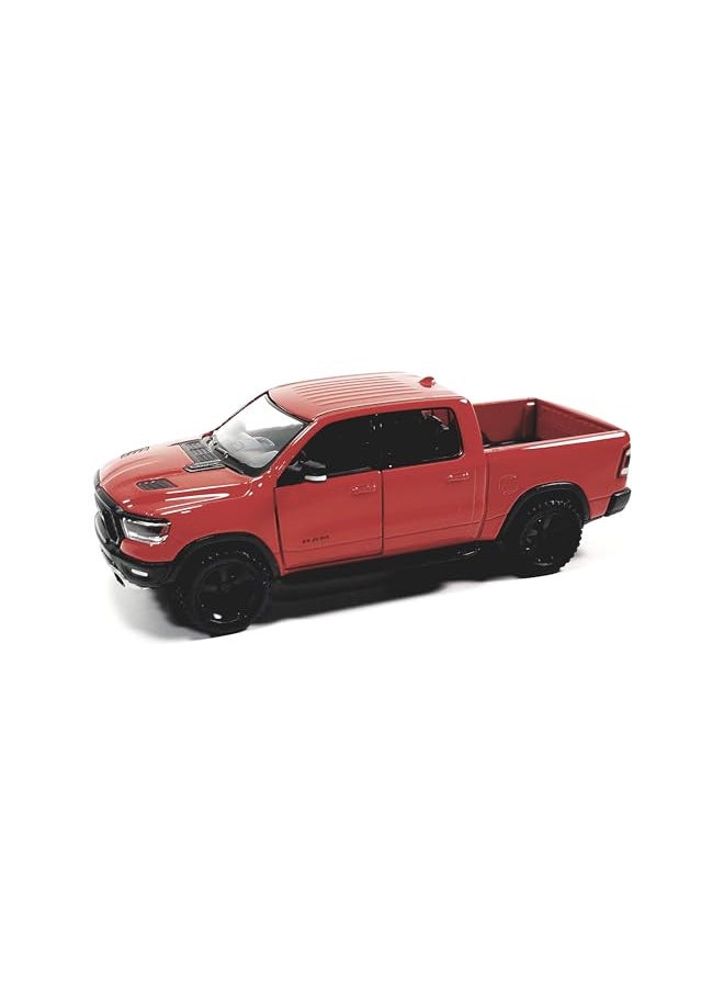 Kinsmart 2019 Red Dodge Ram 1500 Pickup Truck1/46 O Scale Diecast Truck